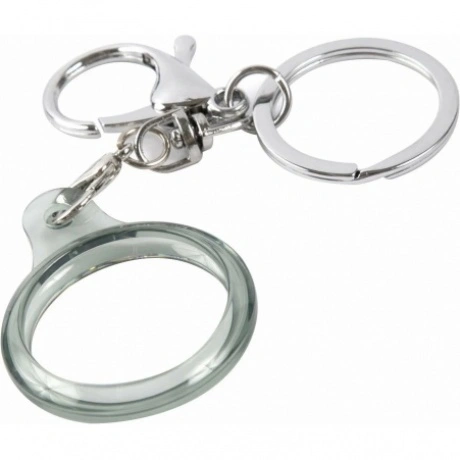 Чехол-брелок Red Line с карабином TPU для AirTag, серый УТ000025...