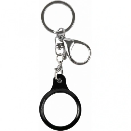 Чехол-брелок Red Line с карабином TPU для AirTag, черный УТ00002...