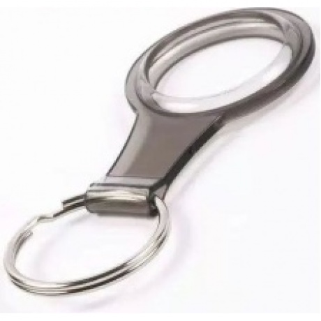 Чехол-брелок Red Line с кольцом для AirTag серый УТ000025968 - фото 2