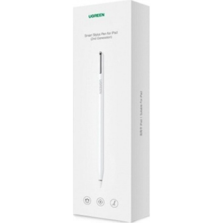 Стилус UGREEN Smart Stylus Pen for iPad Only USB-C Charging LP452 White (90915) - фото 3