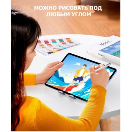 Стилус UGREEN Smart Stylus Pen for iPad Only USB-C Charging LP452 White (90915) - фото 6