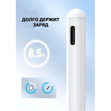 Стилус UGREEN Smart Stylus Pen for iPad Only USB-C Charging LP452 White (90915) - фото 8