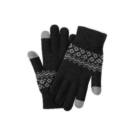 Перчатки для сенсорных экранов Xiaomi FO Touch Wool Gloves Black