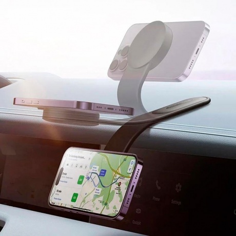 Держатель для смартфона Baseus C02 Cluster Black (SUCC000201) - фото 13