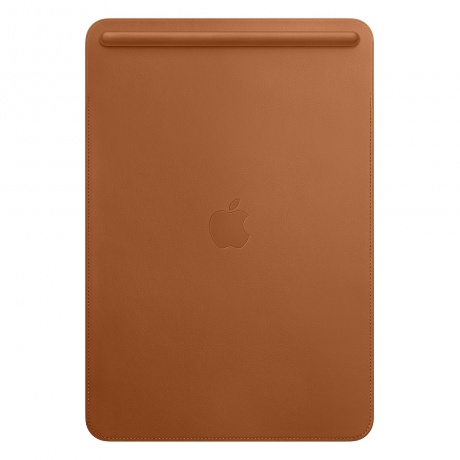 Кожаный чехол-футляр Apple Leather Sleeve для iPad Pro 10,5 дюйма Saddle Brown MPU12ZM/A - фото 2