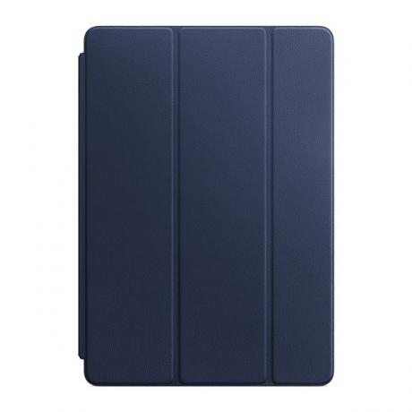 Обложка Apple Leather Smart Cover для iPad Pro 10,5 дюйма Midnight Blue MPUA2ZM/A - фото 1