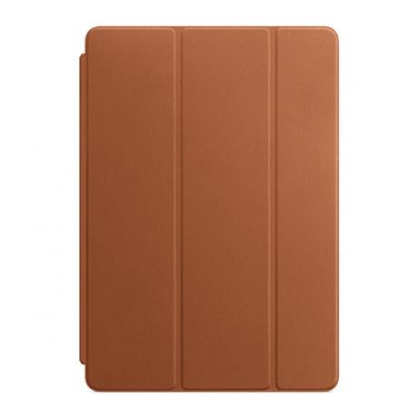 Обложка Apple Leather Smart Cover для iPad Pro 10,5 дюйма Saddle Brown MPU92ZM/A - фото 1