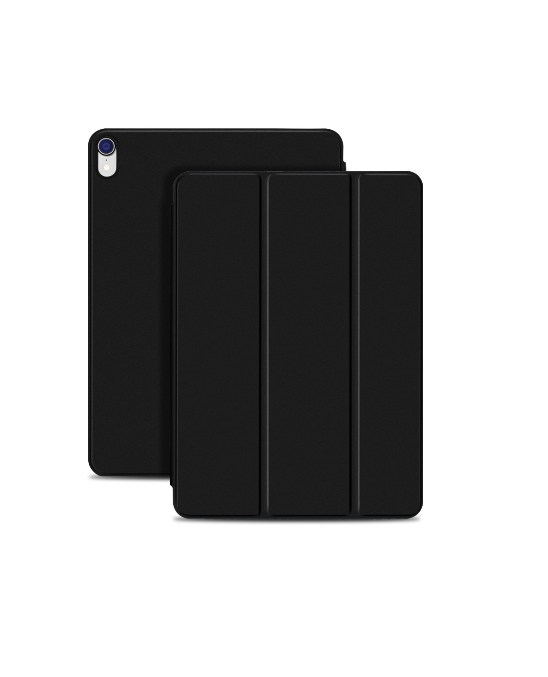 Магнитный чехол-подставка BoraSCO для Apple iPad Pro 12,9 (2018) (Черный) чехол borasco 20785 подставка для apple ipad pro 10 5 чёрный