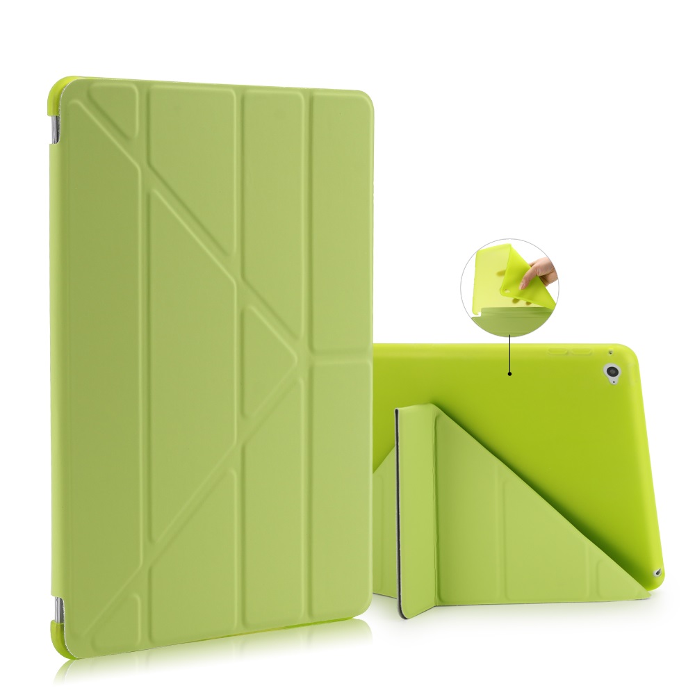 Чехол-подставка BoraSCO для Apple iPad 2/3/4 (Зеленый) вращающийся на 360 градусов чехол для apple ipad 8th 7th 6th 5th air 1 2 3 4 mini 1 2 3 4 5 pro 11 чехол подставка искусственная кожа чехол для планшета