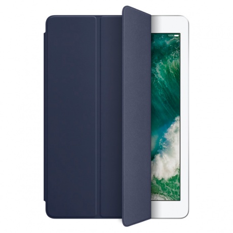Чехол Apple iPad New Smart Cover (MQ4P2ZM/A) Midnight Blue - фото 2