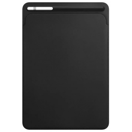 Чехол Apple Leather Sleeve for iPad Pro/Air 10.5 (MPU62ZM/A) Black - фото 2