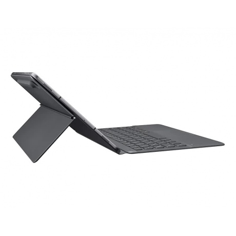 Чехол-клавиатура Samsung Galaxy Tab S6 EF-DT860BJRGRU полиуретан/поликарбонат тёмно-серый - фото 6