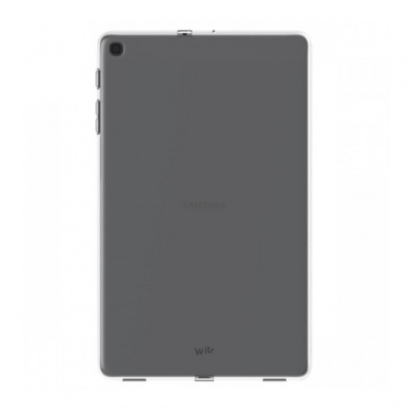 Чехол Samsung для Samsung Galaxy Tab A 10.1 (2019) WITS Soft Cover термопластичный полиуретан прозрачный (GP-FPT515WSBTR) - фото 1