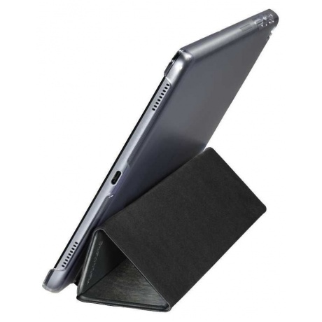 Чехол Hama для Samsung Galaxy Tab A 10.1 (2019) Fold Clear полиуретан черный (00187508) - фото 4