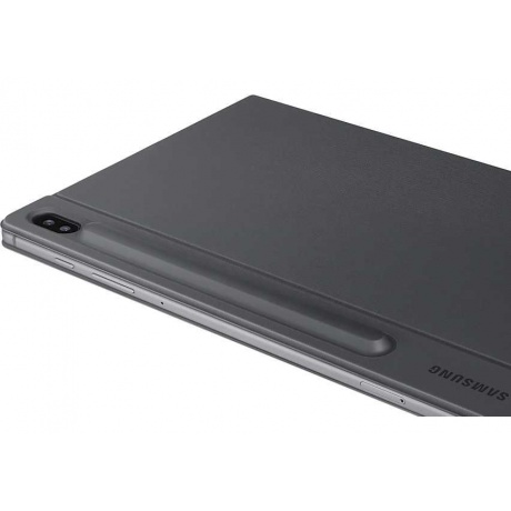 Чехол Samsung Galaxy Tab S6 Book Cover полиуретан тёмно-серый (EF-BT860PJEGRU) - фото 7