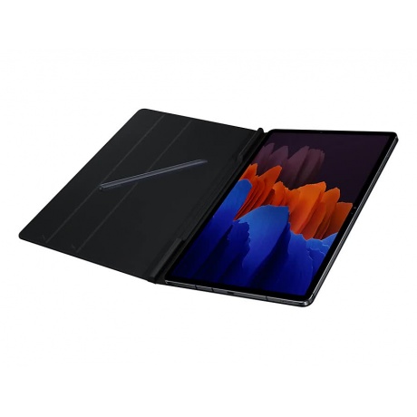 Чехол Samsung Galaxy Tab S7+ Book Cover полиуретан черный (EF-BT970PBEGRU) - фото 6