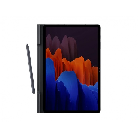 Чехол Samsung Galaxy Tab S7+ Book Cover полиуретан черный (EF-BT970PBEGRU) - фото 7