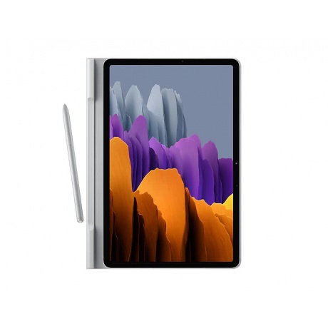 Чехол Samsung Galaxy Tab S7 Book Cover светло-серый (EF-BT870PJEGRU) - фото 7