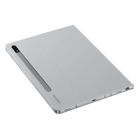 Чехол Samsung Galaxy Tab S7 Book Cover светло-серый (EF-BT870PJEGRU) - фото 8
