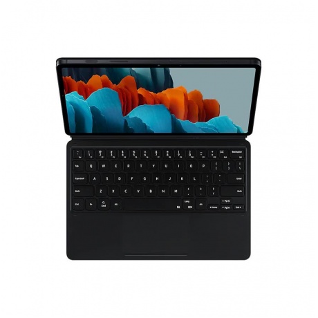 Чехол-клавиатура Samsung Galaxy Tab S7 EF-DT870BBRGRU черный - фото 2
