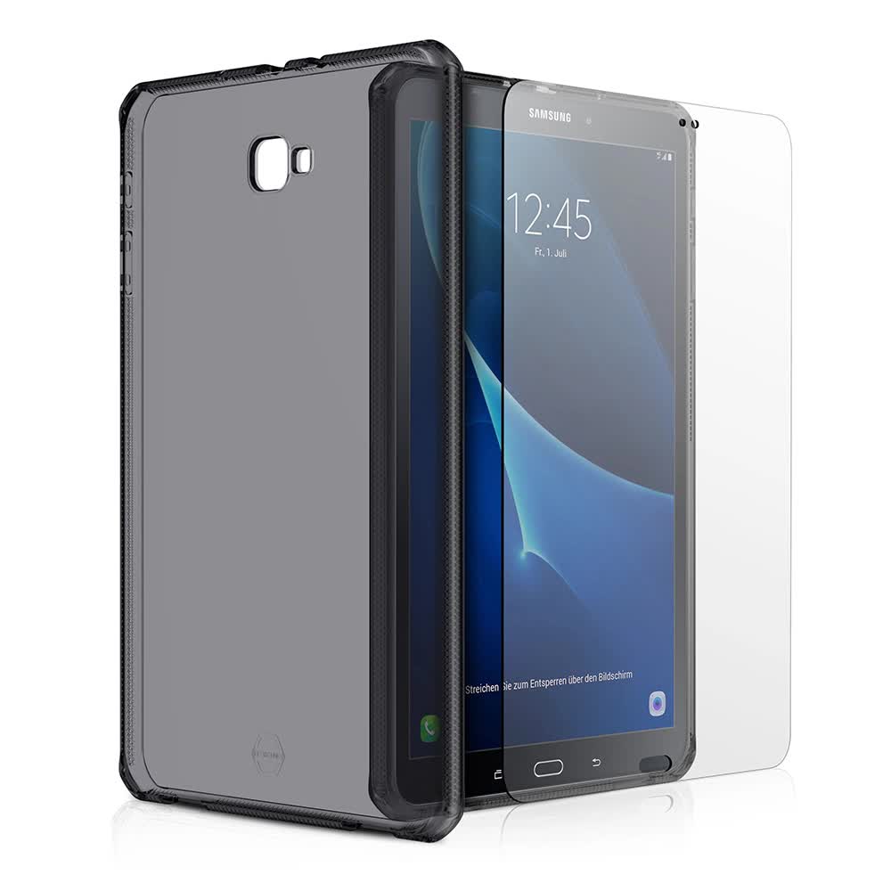 Чехол-накладка ITSKINS SPECTRUM 360 для Samsung Galaxy Tab A 10.1 (2016) чёрн (+защ стекл)