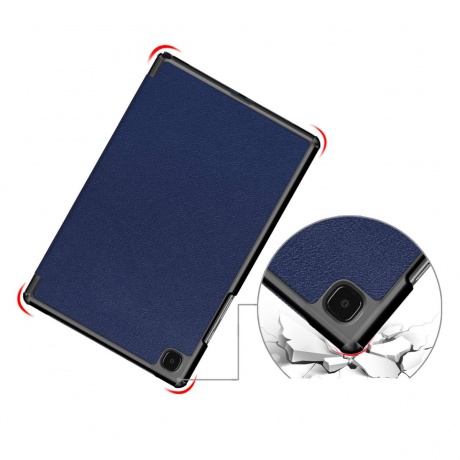 Чехол IT Baggage для Galaxy Tab A7 10.4 2020 T505/T500/T507 Blue ITSSA7104-4 - фото 6