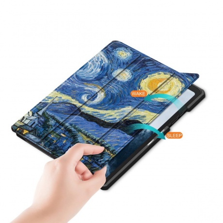 Чехол IT Baggage для Galaxy Tab A7 10.4 2020 T505/T500/T507 Blue ITSSA7104-8 - фото 3