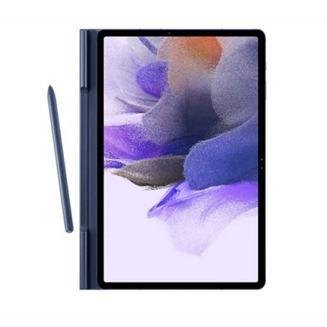 Чехол-обложка Samsung EF-BT730PNEGRU Book Cover для Galaxy Tab S7+/ S7 FE, темный-синий - фото 7