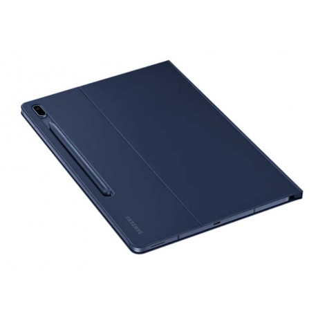 Чехол-обложка Samsung EF-BT730PNEGRU Book Cover для Galaxy Tab S7+/ S7 FE, темный-синий - фото 9