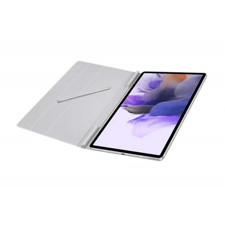 Чехол-обложка Samsung EF-BT730PJEGRU Book Cover для Galaxy Tab S7+/ S7 FE, светло-серый - фото 6