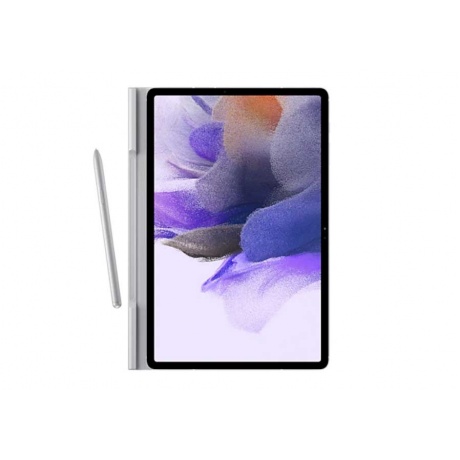 Чехол-обложка Samsung EF-BT730PJEGRU Book Cover для Galaxy Tab S7+/ S7 FE, светло-серый - фото 7