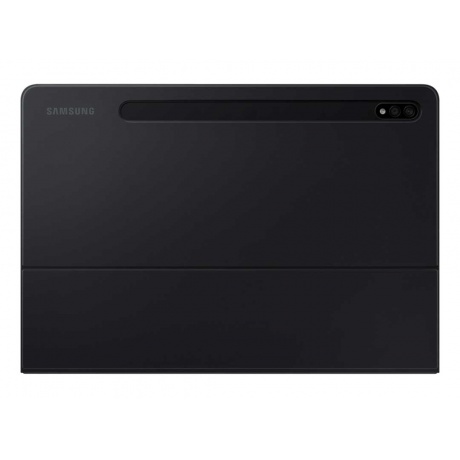 Чехол-клавиатура Samsung EF-DT630BBRGRU для Galaxy Tab S7+/S7 FE (2021) поликарбонат, чёрный - фото 3