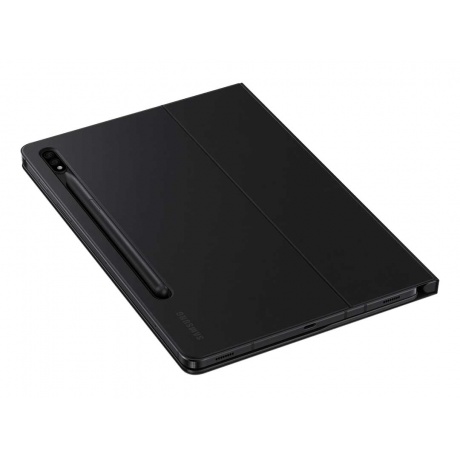 Чехол-клавиатура Samsung EF-DT630BBRGRU для Galaxy Tab S7+/S7 FE (2021) поликарбонат, чёрный - фото 10