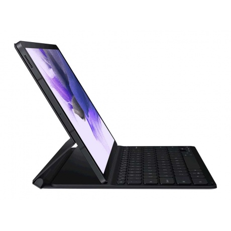 Чехол с клавиатурой Samsung EF-DT730BBRGRU Tab S7 FE / S7+ чёрный - фото 5
