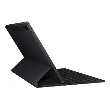 Чехол с клавиатурой Samsung EF-DT730BBRGRU Tab S7 FE / S7+ чёрный - фото 6