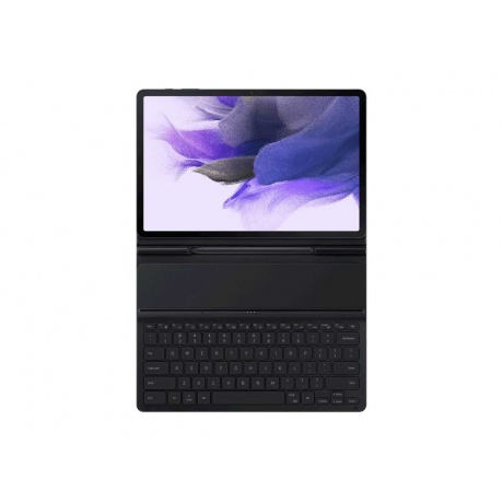 Чехол с клавиатурой Samsung EF-DT730BBRGRU Tab S7 FE / S7+ чёрный - фото 8
