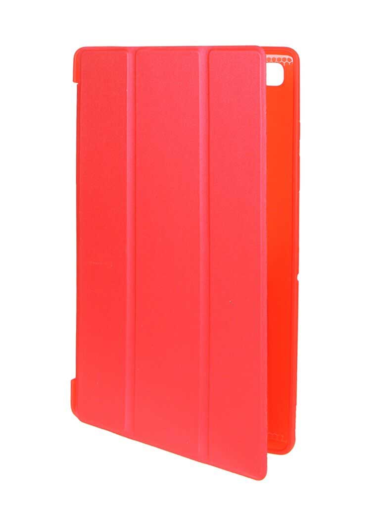 Чехол Red Line для Samsung Galaxy Tab A7 2020 T500/T505 Red УТ000026212 чехол обложка футляр mypads для samsung galaxy tab a7 10 4 sm t500 2020 samsung galaxy tab a7 10 4 sm t500 t505 2020 тонкий с магнитной з