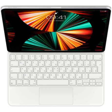 Клавиатура Apple Magic Keyboard for iPad Pro 12.9-inch (5th generation) - Russian - White - фото 1