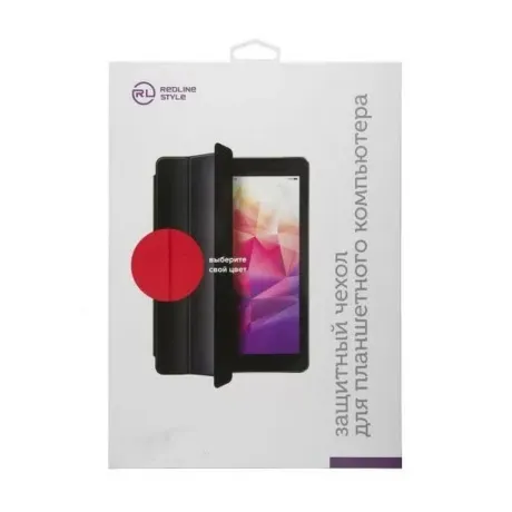 Чехол книжка Red Line для Apple iPad Pro 12.9" (2021), красный У...