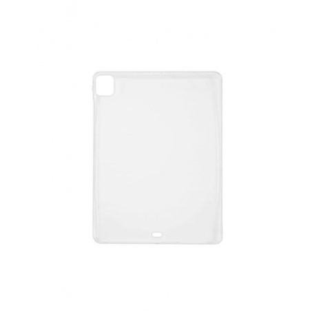 Чехол-накладка Red Line силиконовый для iPad Pro 12.9 2021, белый полупрозрачный УТ000026261 - фото 3