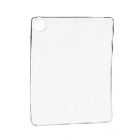 Чехол-накладка Red Line силиконовый для iPad Pro 12.9 2021, белый полупрозрачный УТ000026261 - фото 4