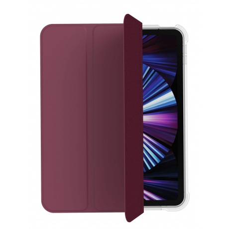 Чехол защитный VLP Dual Folio Case для iPad 10, марсала - фото 3