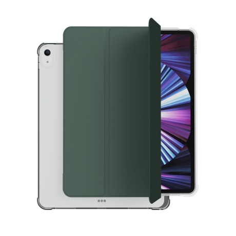 Чехол защитный VLP Dual Folio Case для iPad 10, темно-зеленый - фото 1