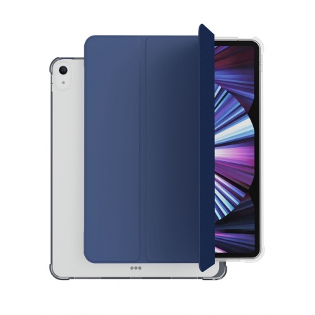 Чехол защитный VLP Dual Folio Case для iPad 10, темно-синий - фото 1