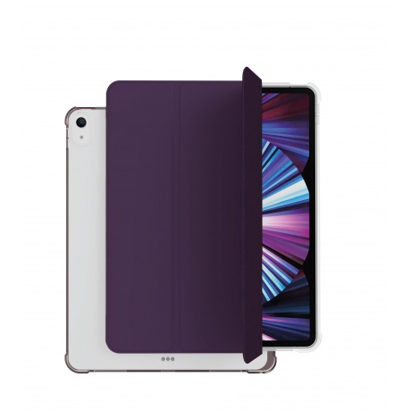 Чехол защитный VLP Dual Folio Case для iPad 10, темно-фиолетовый - фото 4