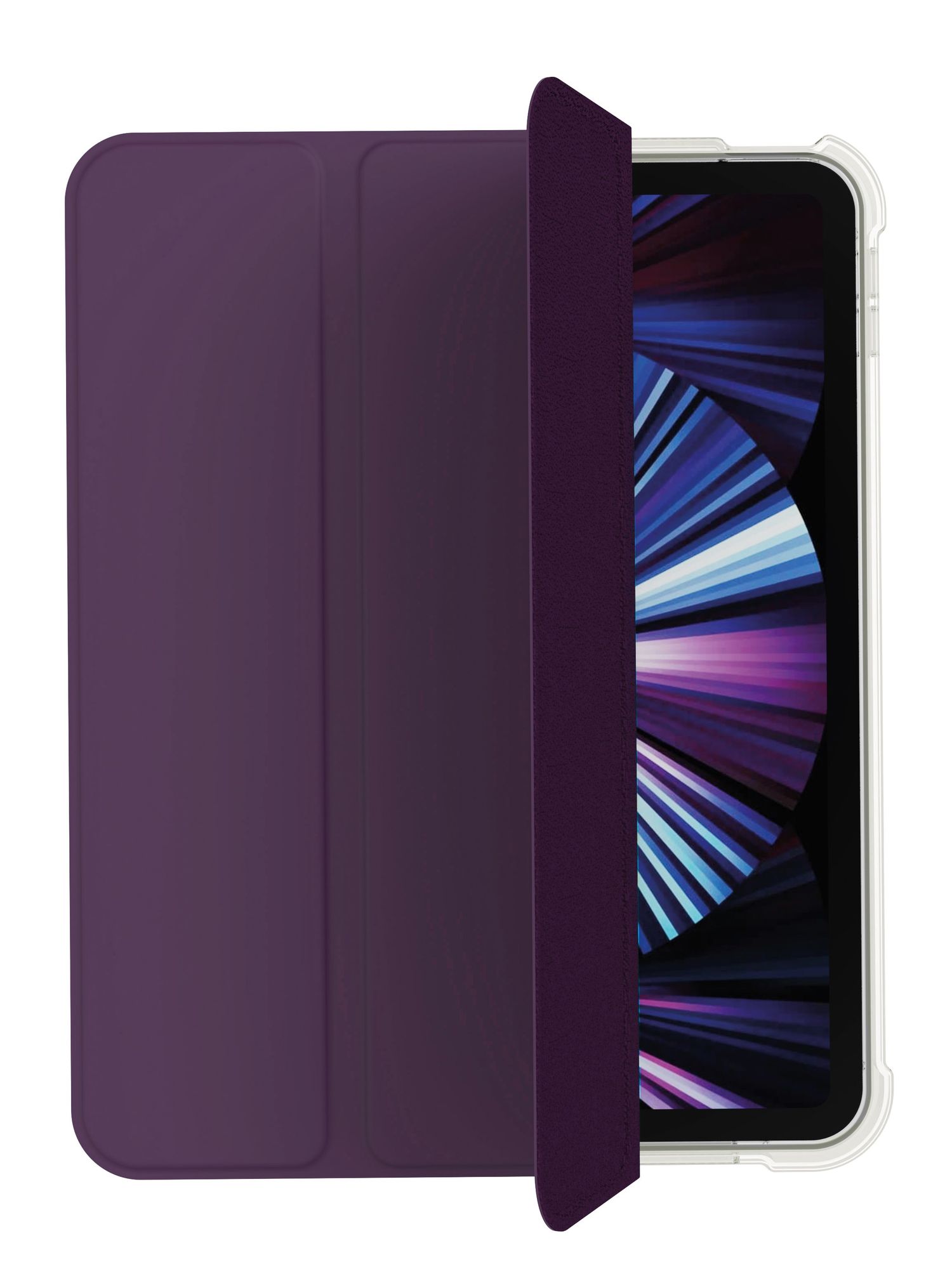 Чехол защитный VLP Dual Folio Case для iPad 10, темно-фиолетовый чехол для ipad 10 2 2019 2021 со слотом для стилуса slim shell case