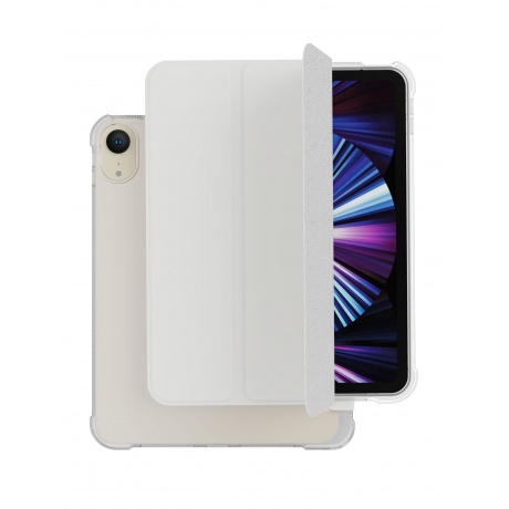 Чехол защитный VLP Dual Folio для iPad mini 6 2021, белый - фото 1