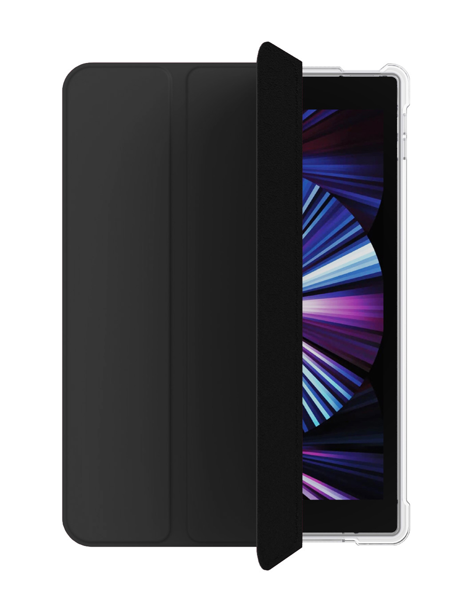 Чехол защитный Uzay для iPad 7/8/9, черный пластиковый транспарентный чехол для ipad pro 9 7