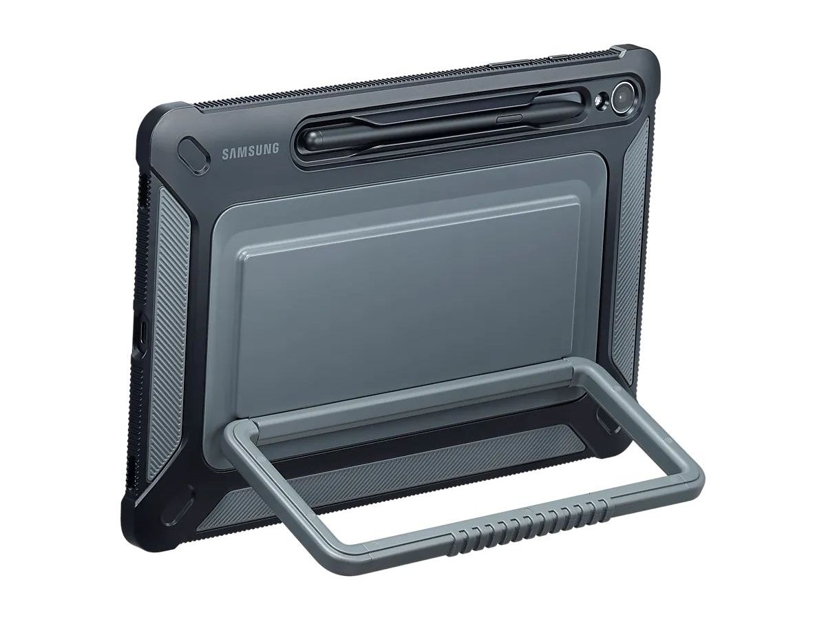 Чехол Samsung Outdoor Cover Tab S9 (X710) Black (EF-RX710CBEGRU), цвет титан