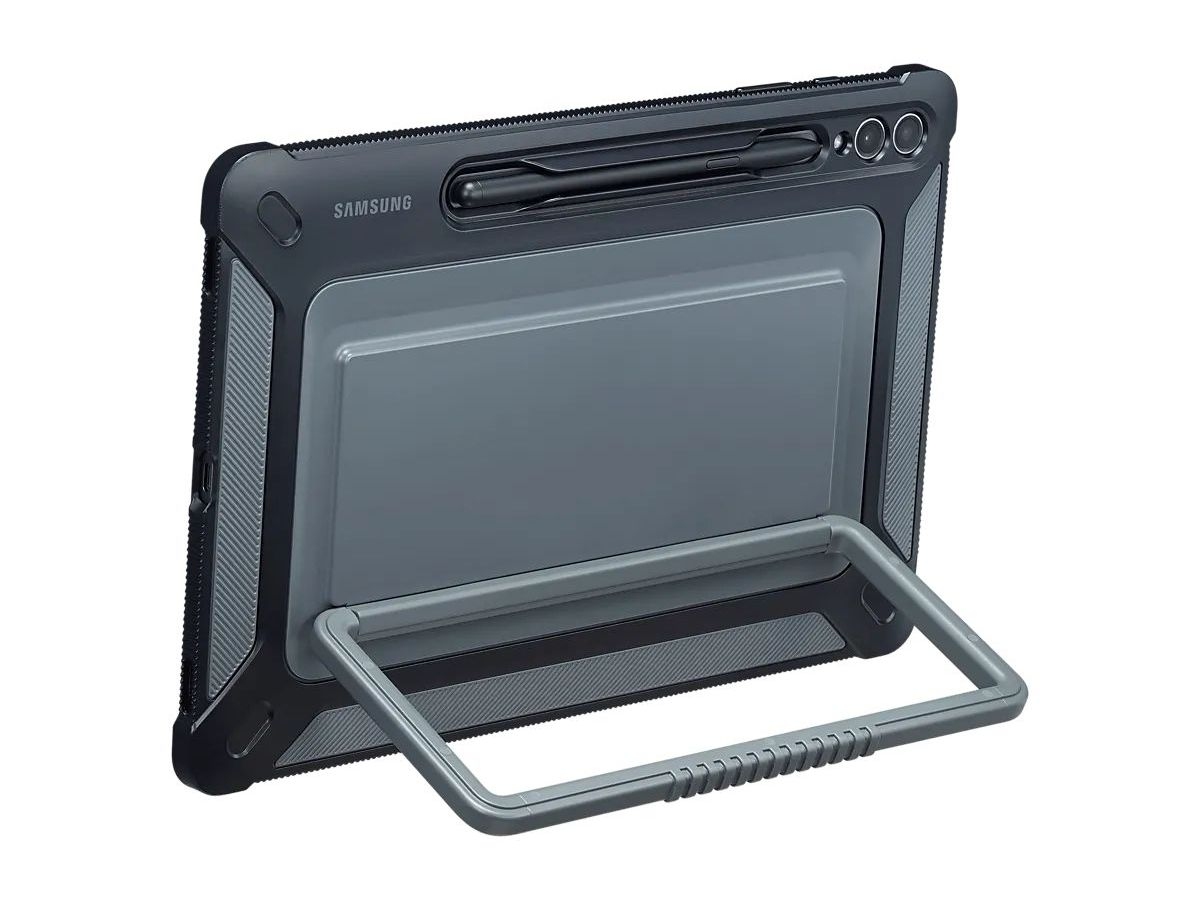 Чехол Samsung Outdoor Cover Tab S9+ (X810) Black (EF-RX810CBEGRU), цвет титан